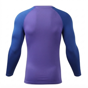 เสื้อกีฬากันแดดแขนยาว เสื้อกีฬาทนทาน เสื้อรัชการ์ดแบบพอดีตัว - Product Image 4