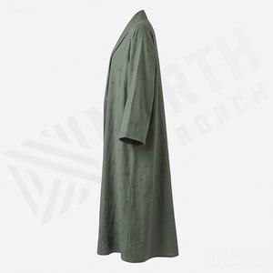 Abaya à manches longues, style Abaya, vêtements islamiques pour femmes, Abaya modeste, caftan musulman, poignets retournés, couleur personnalisée, qualité supérieure - Product Image 3