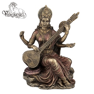 Figura Decorativa de Resina de Lujo, Diseño Veronés, Religión, Ganesha, Decoración del Hogar, Pintada a Mano, Artística - Product Image 3