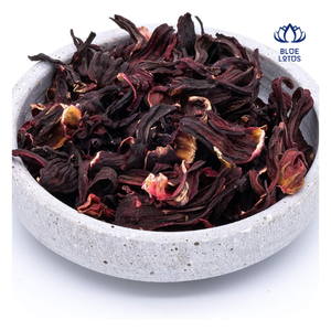 Flor de Hibisco Sabdariffa Roja Natural Seca, Té Orgánico Adelgazante, Ingrediente Alimenticio, Hojas Sueltas a Granel, Directo de Fábrica - Product Image 1