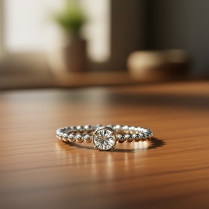 1.5 Grams Fashion <b>Ring</b> Elegant <b>Crystal</b> Design - Product Image 3