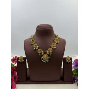 Fine Beaded Necklace-Surekha Premium South Indian Ethnic <b>Artificial</b> <b>Jewellery</b> - Product Image 2