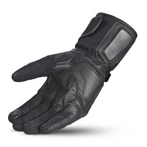 Unisex Genuine Cowhide Leather <b>Touch</b> Screen Waterproof Non-Slip Breathable Racing <b>Gloves</b> Latest Style Motocross Long Cuff <b>Gloves</b> - Product Image 3