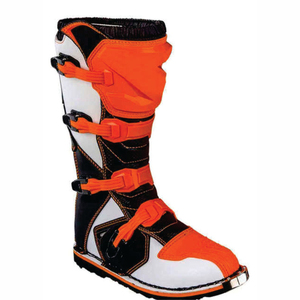 Bottes de course pour moto haute performance HIKE IMPEX – Bottes de protection antidérapantes avec protège-tibias et soutien de la cheville - Product Image 3