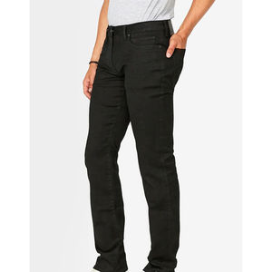 Pantalones de mezclilla de pierna recta para hombre, estilo casual urbano, de diseñador, con bolsillos, ajuste tejido tipo jogger, envío directo - Product Image 5