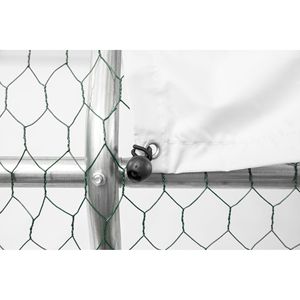XPT036 Pollaio da Esterno in Metallo con Ampio Spazio 26*10*6FT Gabbia per Animali - Product Image 6