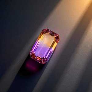 Pierre précieuse Amétrine naturelle de qualité supérieure, taille octogonale violette, pierre brute certifiée par un tiers, pour la fabrication de bijoux, bagues, pendentifs, et la lithothérapie - Product Image 3