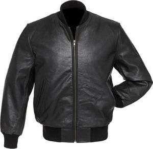 Chaqueta Bomber Varsity Unisex de Invierno, Estilo Streetwear, Personalizada, con Parches Vintage, Impermeable, Cuello Redondo, Bordado a Mano, Cuero PU - Product Image 1