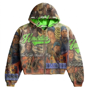 Mens <b>500</b> <b>GSM</b> Heavyweight <b>Hoodie</b> Oversized 100% Cotton Fleece Drop Shoulder Custom Logo Streetwear Pullover Spring - Product Image 4