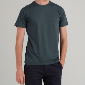 เสื้อยืดคอตตอนผู้ชายสไตล์สตรีทแวร์ OEM ปี 2026 น้ำหนัก 180 GSM แฟชั่นใหม่สุดพิเศษ จากซัพพลายเออร์ปากีสถาน - Product Image 5