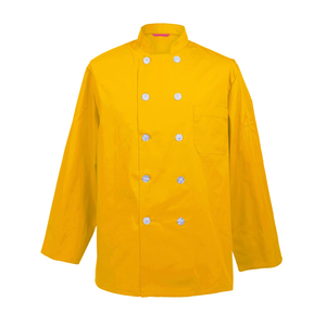 เสื้อเชฟแขนยาวสำหรับผู้ชาย ผลิตจากโรงงาน รับสกรีนโลโก้ตามสั่ง ทนทาน ใช้งานได้ดี เหมาะสำหรับมืออาชีพ - Product Image 1