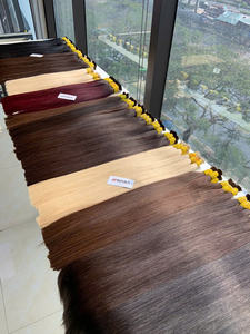 ผมต่อแบบเวียดนาม100% 1แพ็ค100กรัมสีเข้มวาดคู่แบบหนา30นิ้ว - Product Image 3