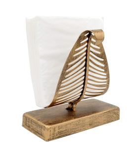 Porte-serviettes en bois, distributeur de serviettes en papier pour la maison, la cuisine, le restaurant, l'hôtel et la décoration de table - Product Image 2