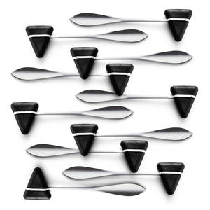 Paquete de 10 Martillos de Reflejos Neurológicos Taylor de 7.5 Pulgadas, Cabezas Negras Stealth, Martillos de Percusión de Acero Inoxidable para Examen Neurológico - Product Image 6