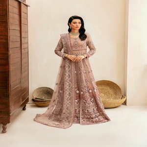 Ramsha 3 piezas Organza de lujo Colección de bodas Bordado pesado Lehenga Choli Ropa india y pakistaní Vestidos paquistaníes - Product Image 6