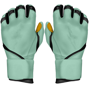 Gants de frappe de baseball en cuir durable, forte adhérence, pour adultes et jeunes, entraînement et matchs LBBG-0032 - Product Image 1