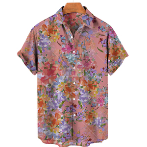 เสื้อเชิ้ตฮาวายลายกะโหลกพิมพ์ลายดิจิตอล 3 มิติ แบบลำลอง ไซส์ใหญ่พิเศษ สำหรับผู้ชาย ลายลูกปัดแบบใหม่ นำเข้าจากต่างประเทศ - Product Image 6