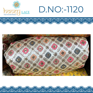 Tela Fendy Bordada, Suave al Tacto y Transpirable, para Vestidos de Novia, Decoración del Hogar, Estilo Elegante, Accesorios de Muebles de Lujo No Tejidos - Product Image 2