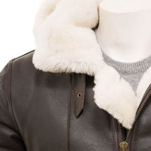 Chaqueta de moda de piel de oveja personalizada de primera calidad, servicio OEM y ODM para marcas, mayoristas y minoristas. - Product Image 4