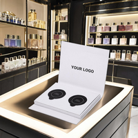 Parfum solide portable de luxe personnalisé, écologique, longue durée, avec impression de logo pour promotion commerciale