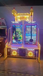 Máquina recreativa Crazy Hammer: Juego de golpeo de bolas con premios, operada con monedas, 600W - Product Image 3
