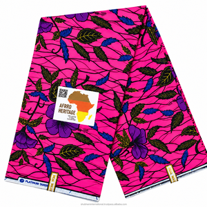 Wholesale African Wax Print Dobby Ankara Fabric 120GSM Cotton for Women & Boys Clothing Sewing Apparel Curtain - Product Image 5