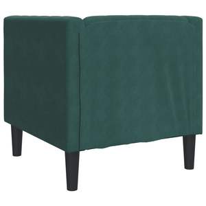 Canapé Chesterfield vert foncé pour salon - Product Image 6