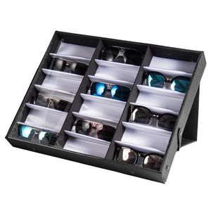 18-Piece <b>Sunglasses</b> Organizer Tray Eyewear Display Storage <b>Case</b> - Product Image 4