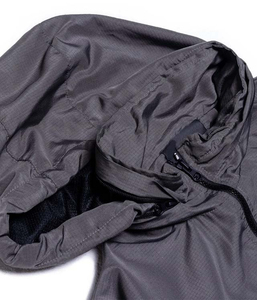 Wholesale <b>Summer</b> <b>Jacket</b> Plus Size Color Block Windbreaker <b>Jacket</b> Polyester Nylon Men's Regular Fit Waterproof Breathable - Product Image 6