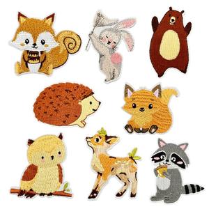 Factory Price Wholesale Custom Embroidery Patches Iron On Fire Graphic Patch 3D Embroidered Badge for Hats Bags <b>Jackets</b> Backpack - Product Image 1