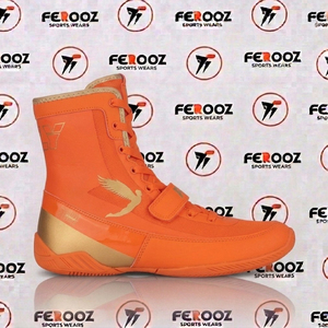 Zapatos de Boxeo Personalizados para Hombre, Calzado Deportivo de Caña Alta con Cierre de Cordones, Malla Transpirable y Suela de Goma Antideslizante - Product Image 1