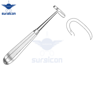 Élévateur chirurgical pédiatrique Doyen Raspatorie, longueur 17 cm / 6-3/4 pouces, côté droit, conçu pour les enfants - Product Image 5