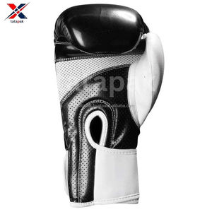 Guantes de boxeo profesionales de alta calidad con logotipo personalizado de cuero Premium para adultos unisex, entrenamiento de combate y uso de competición - Product Image 6