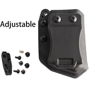 Funda de revista ajustable de doble pila táctica de <span class=keywords><strong>9mm</strong></span> .40, soporte Universal IWB Mag con clip para cinturón de nailon - Product Image 3