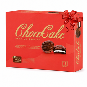 Usine au Vietnam, best-seller, meilleur prix, qualité supérieure, délicieuse tarte au chocolat, conditionnée en boîtes de 12 unités. - Product Image 2