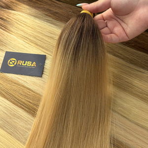 Venta al por mayor de fábrica: Cabello ondulado vietnamita personalizado a granel, extensiones de alta calidad sin sintéticos, con longitud de 10 a 34 pulgadas - Product Image 2