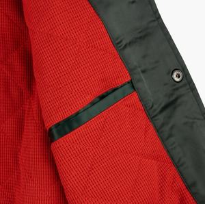 Satin Varsity <b>Jacket</b> | High-Quality Retro Baseball Bomber | Multi-Color Patchwork Letterman <b>Jacket</b> - Product Image 5