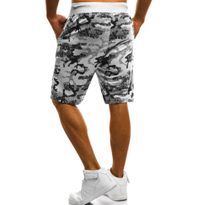 Shorts Bermuda Homme OEM à Imprimé Camouflage avec Cordon de Serrage, Respirants, Décontractés, Sportifs, avec Poches, Taille Mi-Haute, en Polyester Tricoté - Product Image 6