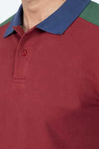 Polo à manches courtes pour homme, couleur unie personnalisée, haute qualité, décontracté, fabricant OEM, marque privée - Product Image 4