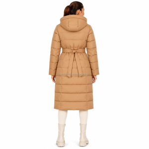High Quality <b>Women</b>’s Long Hooded Puffer Coat Thick Warm Down <b>Jacket</b> OEM Wholesale Factory Export - Product Image 1