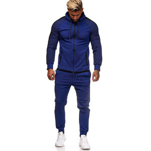 Survêtements unisexes d'hiver à capuche respirants en 2 pièces pour le sport, la course à pied, le jogging, nouveau style streetwear, vente en gros - Product Image 2