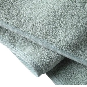 Ensemble de serviettes en coton 100% tricoté, couleur unie, rectangulaires, écologiques, pour usage domestique, douces pour la peau, séchage rapide - Product Image 4