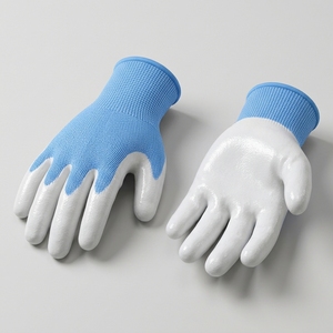 Gants respirants en PVC de haute qualité, enduits, anti-chimiques, imperméables, flexibles, pour la construction, avec une adhérence lisse, confortables, épaisseur 10 mil - Product Image 4