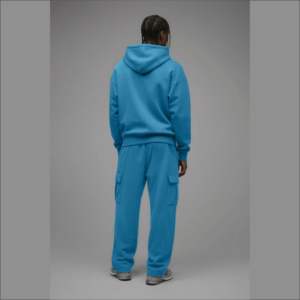 Survêtements en molleton épais pour hommes, avec logo personnalisé, ensembles de jogging hip-hop élégants, survêtements 2 pièces oversize pour hommes, fabrication - Product Image 2