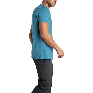 Men's Plain Yellow Short Sleeve T-<b>Shirt</b> Regular Fit 100% Cotton O-Neck Casual Wear - Product Image 5
