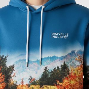Sudadera con Capucha Sublimada para Hombre, Venta al Por Mayor OEM, Logotipo Personalizado, Resistente al Viento, Transpirable, 100% Poliéster, Alta Calidad - Product Image 6