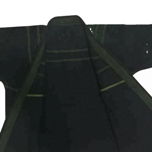 ผู้จัดจำหน่ายชุดยิวยิตสู BJJ แบบขายส่ง สำหรับสถาบันบราซิลเลียนยิวยิตสู ผ้าเพิร์ลวีฟ 100% ผ้าฝ้าย ระบายอากาศได้ดีและทนทาน บริการ OEM ชุดยูนิฟอร์ม - Product Image 3