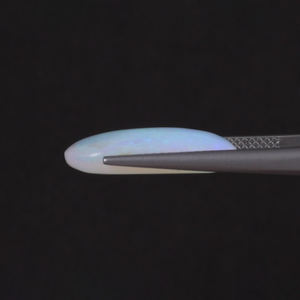 TATIWALA JEWELS EMPORIUM Opale naturelle blanche d'Inde certifiée IGI, pierre précieuse en vrac, 5,47 carats, taille ovale 19,5x9 MM, taillée et polie à la main - Product Image 2