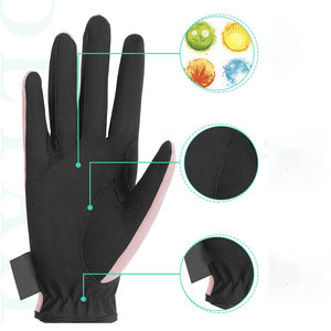 Gants d'équitation en cuir synthétique légers, gants d'équitation en mesh pour l'été, pour hommes et femmes, en vente - Product Image 2