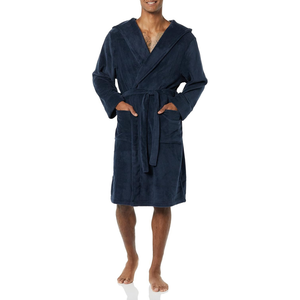 RABUSH SPORTS Unisex Customized Velour Terry Cotton Luxury Long Sleeve Bathrobe for Home Hotel Spa-Adult Sleepwear Combo Pack - Product Image 4